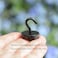 Neosmuk Magnetic Hooks Cruise Ship Essentials 80lb Heavy Duty Magnetic Hooks for Cruise Cabins Refrigerator Grill Hanging and Travel Extra Strong MustHaves Magnet HookBlack