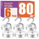 Neosmuk Magnetic Hooks Cruise Ship Essentials 80lb Heavy Duty Magnetic Hooks for Cruise Cabins Refrigerator Grill Hanging and Travel Extra Strong MustHaves Magnet HookSilver