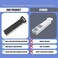 ziyue 4 Pack Hook Security Magnetic Tool Key for Wall 4 Black
