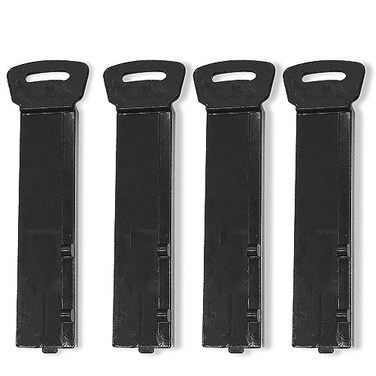 ziyue 4 Pack Hook Security Magnetic Tool Key for Wall 4 Black