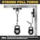 MIKEDE Magnetic Hooks 12 Pack 120Lbs Heavy Duty Neodymium Magnet Hooks Black Magnetic Swivel Hooks for Hanging Rust Proof Strong Magnets with Hook Magnetic Metal Hanger for Storage