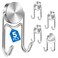 LOVIMAG Magnetic Hooks 50lbs 2026 Cruise Cabin Ship Essentials Magnet Hook Heavy Duty Strong Magnets Refrigerator Fridge Hanging for Classroom Beach Vacation Kitchen Home Must Haves 5 Pcs Silver
