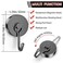 FINDMAG 100lbs Magnetic Hooks Heavy Duty Extra Strong Magnetic Hooks for Cruise Cabins Large Magnet Hooks for Refrigerator Magnetic Hanger for Garage Kitchen Garden Locker Accessories 6 Pack