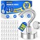 Grtard 40 Pack Magnetic Hooks for Fridge 30LBS Neodymium Magnet Hooks Heavy Duty Strong Magnetic Hooks for Hanging Magnets with Hooks for Cruise Cabin Home Kitchen Workplace Office