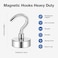 Grtard rtard 60Pack Magnetic Hooks Heavy Duty 30LBS Neodymium Magnet Hooks for Cruise Strong Magnetic Hooks for Hanging Magnets with Hooks for Home Kitchen Workplace Office