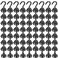 DIYMAG Magnetic Hooks 30Lbs Strong Heavy Duty Cruise Magnet SHooks for Classroom Fridge Hanging Cabins Grill Kitchen Garage Workplace and Office Etc 75 PackBlack
