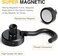 DIYMAG Magnetic Hooks 30Lbs Strong Heavy Duty Cruise Magnet SHooks for Classroom Fridge Hanging Cabins Grill Kitchen Garage Workplace and Office Etc 75 PackBlack