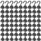 DIYMAG Magnetic Hooks 30Lbs Strong Heavy Duty Cruise Magnet SHooks for Classroom Fridge Hanging Cabins Grill Kitchen Garage Workplace and Office Etc 75 PackBlack