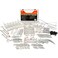Wellmax 188Piece Pegboard Hooks Accessories Heavy Duty Peg Board Organizer for Garage Workshop Kitchen Crafts Fits 14 18 Inch Peg Holes Pegboard Storage Kit