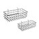 Right Arrange Pegboard Basket Set of 2 Medium Small Size Basket Black Hooks to Any Peg Board Organize Tools Workbench Accessories Garage Storage Wall Organizer Attachments