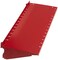 Wall Control Shelf 6in Deep Pegboard Shelf Assembly Pegboard and Slotted Tool Board Red