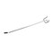 Rawall Pegboard Hooks 6 Inch 50PackSturdy and Durable L Shape Galvanized Metal suitbale for 14 and 18 Pegboard Hooks with Rubber TippedPegboard Hooks for GarageOfficeKitchenStoreSilver