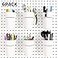 Kuhome 6 Sets Pegboard Hooks with Pegboard Cups Ring Style Pegboard Bins with Rings Pegboard Cup Holder Accessories for Organizing Storage White