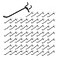 Dualshine 60PCS Black Pegboard Hooks 4 Inch Peg Board Shelving Hook Metal Pegboard Display Hook Peg Wall Hook for 14 Spaced Pegboard 02 Diameter Peg Board Peg for Garage Storage Organizer