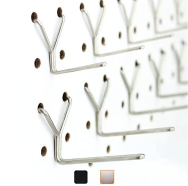 Right Arrange Stainless Steel Pegboard Hooks 50Pack 1 2 L Hook Will Not Fall Out Fits Any Peg Board Organize Tools Accessories Workbench Garage Storage Kitchen Crafts Jewelry Retail