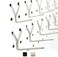 Right Arrange Stainless Steel Pegboard Hooks 50Pack 1 2 L Hook Will Not Fall Out Fits Any Peg Board Organize Tools Accessories Workbench Garage Storage Kitchen Crafts Jewelry Retail