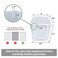 Keepo Peg Board Organizer Accessories Peg Board With Accessories Pegboard hooks Pegboard Accessories Pegboard Bins 2 Bins