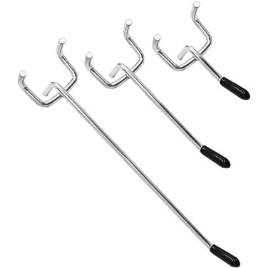 Scartink Pegboard Hooks Pegboard Accessories2 inch4 inch8 inchPegboard Organizer Kit for Garage OrganizationTool Storage36 Pack