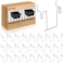 Tandefio 24 Pcs Pegboard Bin Hooks Metal U Hook Heavy Duty Peg Board Hangers for Hanging Tool Display Organizer Accessories for 18 Inch and 14 Inch Pegboard or Slatwall Room Office Kitchen Workshop