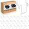 Tandefio 24 Pcs Pegboard Bin Hooks Metal U Hook Heavy Duty Peg Board Hangers for Hanging Tool Display Organizer Accessories for 18 Inch and 14 Inch Pegboard or Slatwall Room Office Kitchen Workshop