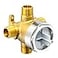 RJDIBAN R11000 RoughIn Valve for D 3Setting or 6Setting Shower Diverter Faucet Compatible With D 3 Way or 6 Way Trim Kits Brass Construction