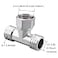 Beduan Stainless Steel 12G 3 Way Diverter Movable Cap Flexible Tee Connector for Angled Valve Bidet Sprayer Shower ArmThread IDOD is 198MM34