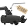 HammerHead Showers Solid Metal 3Way Shower Diverter Valve with Shower Head Holder Universal Splitter for Handheld Spray Wand and Rain Showerhead Matte Black