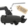 HammerHead Showers Solid Metal 3Way Shower Diverter Valve with Shower Head Holder Universal Splitter for Handheld Spray Wand and Rain Showerhead Matte Black