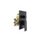 Drettyer 2 Way Outlet Shower Diverter Valve Mixer Rough Brass 2 Handle Shower Valve Kit Replacement in Oil Rubbed Bronze