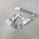 Tecmolog Brass Shower Splitter 2 Way Shower Arm Diverter with Shut Off Valve G 12 for Shower Head Chrome DSF017