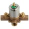 Kingston Brass KB3638V Pressure Balanced Tub and Shower Valve Brushed Nickel