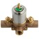 Kingston Brass KB3638V Pressure Balanced Tub and Shower Valve Brushed Nickel