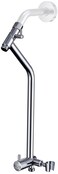 G-Promise GPromise All Metal Shower Diverter with Low Holder Extended 135 Inch 3Way Diverter Valve with Pause Mode for Handheld and Fixed Shower Heads 4Setting Universal Replacement Part Chrome
