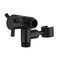 PDPBath Solid Brass 3 Way Shower Arm Diverter Valve with Handheld Holder for Dual Shower Heads with G12 Universal Connection Matte Black