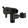 PDPBath Solid Brass 3 Way Shower Arm Diverter Valve with Handheld Holder for Dual Shower Heads with G12 Universal Connection Matte Black