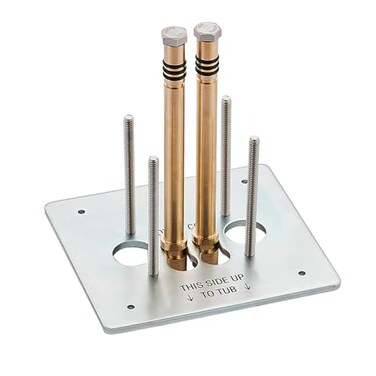 BFLEPATI R4700FL FloorMount RoughIn Valve Compatible with Delta Freestanding Tub Fillers Chrome