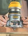DEWALT Router Variable Speed Fixed Base 214 HP DW618K Yellow