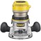 DEWALT Router Variable Speed Fixed Base 214 HP DW618K Yellow