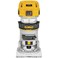 DEWALT Router Fixed Base 114 HP 77Amp Variable Speed Trigger Corded DWP611