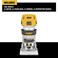 DEWALT Router Fixed Base 114 HP 77Amp Variable Speed Trigger Corded DWP611