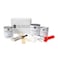 Giani Quartz Easy Epoxy Small Project Countertop Paint Kit White Glass