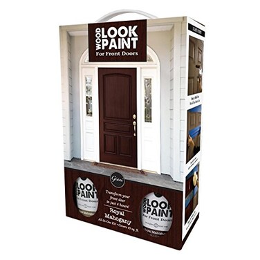 Giani Wood Look Paint Kit for Front Interior Doors Royal Mahogany