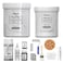 NADAMOO White Marble Countertop Paint Kit for Kitchen Bathroom Counter Top Refinishing Kit Cover Up to 35 SQ FT