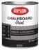 Krylon K05223000 Chalkboard Paint Special Purpose BrushOn Black Quart 1 Quarts Pack of 1