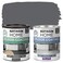 Rust-Oleum Home RustOleum 367604 Home Interior Floor Coating Kit SemiGloss Charcoal Gray