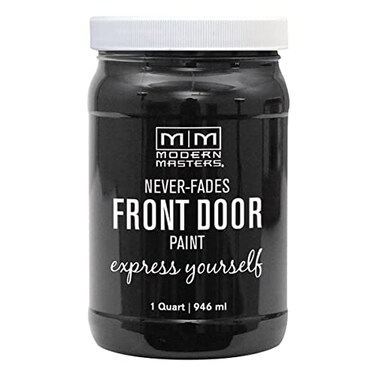 Modern Masters 1 qt 275266 Elegant Front Door Paint WaterBased Exterior Enamel