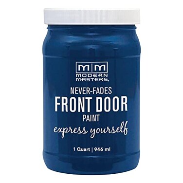 Modern Masters 275270 Front Door Paint Quart Satin Calm