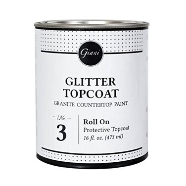 Giani Granite Paint Glitter Top Coat Step 3
