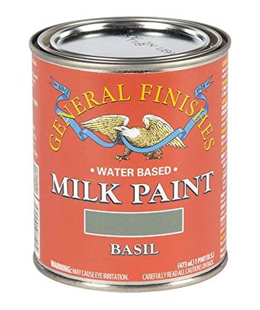 General Finishes Water Based Milk Paint 1 Pint Basil