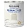 Rust-Oleum RustOleum 240285 Painters Touch Latex Paint Quart Satin Heirloom White 32 Fl Oz Pack of 1